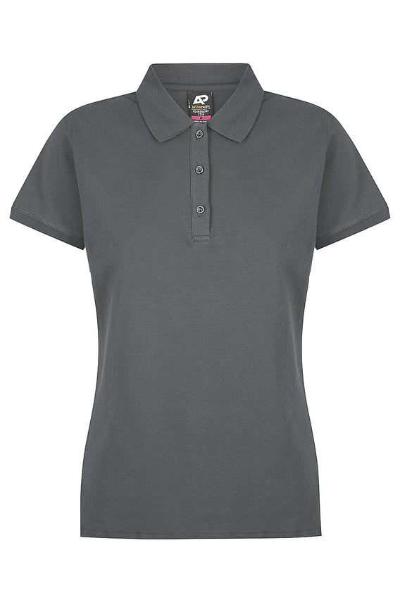 Aussie Pacific Claremont Ladies Polo Slate Aussie Pacific Claremont Ladies Polo