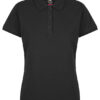 Aussie Pacific Claremont Ladies Polo Black Aussie Pacific Claremont Ladies Polo