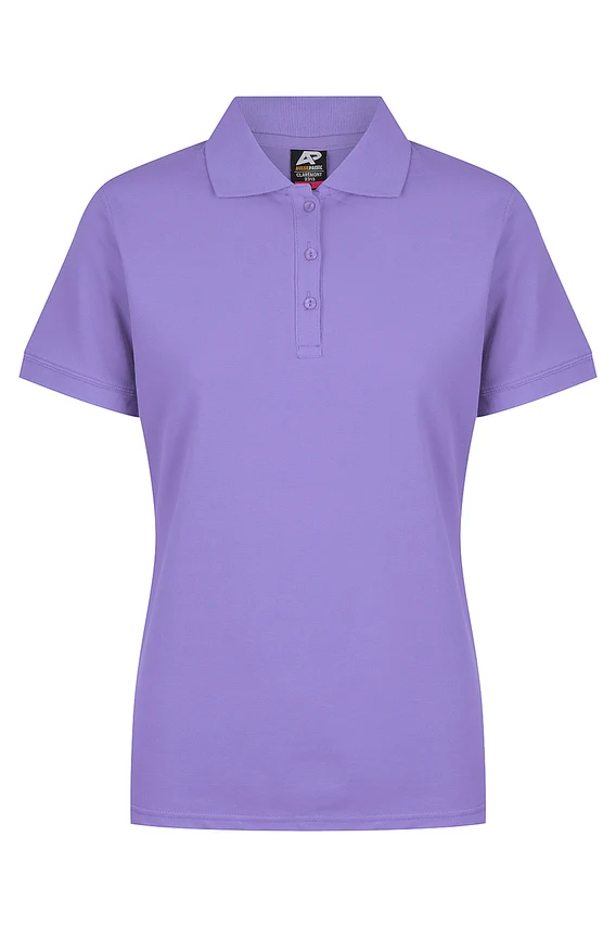Aussie Pacific Claremont Ladies Polo Purple Aussie Pacific Claremont Ladies Polo
