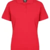 Aussie Pacific Claremont Ladies Polo Red Aussie Pacific Claremont Ladies Polo