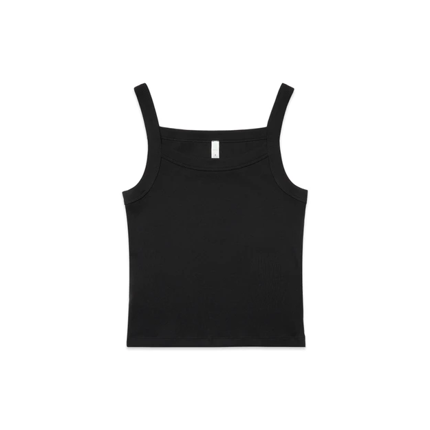 4097_WOS_ORGANIC_COLLEGE_TANK_BLACK__55295 Wo's Organic Collegiate Tank