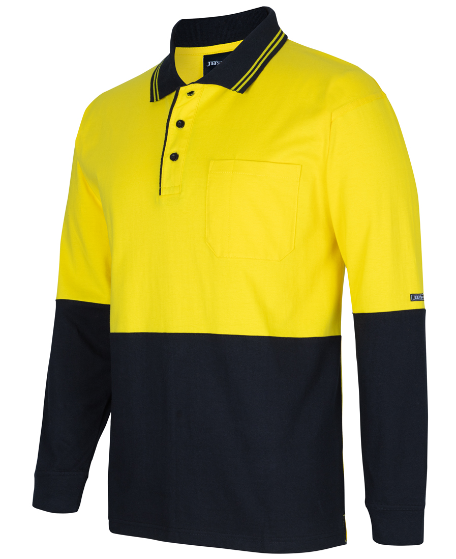 6CPHL_EB_02_638400611529383646 JB's Hi Vis L/S Cotton Polo