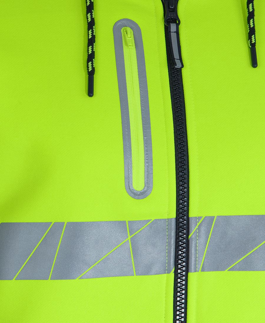 6DPFZ_EN_04_639041775403125814 JB's 450g Hi Vis Full Zip Hoodie with Fragmented Tape