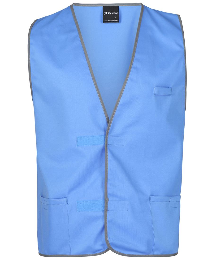 JB's Coloured Tricot Vest Lt Blue