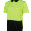 6HJNC_LIMEBLACK_02_636022008567921821 JB's Hi Vis Jacquard Non Cuff Polo