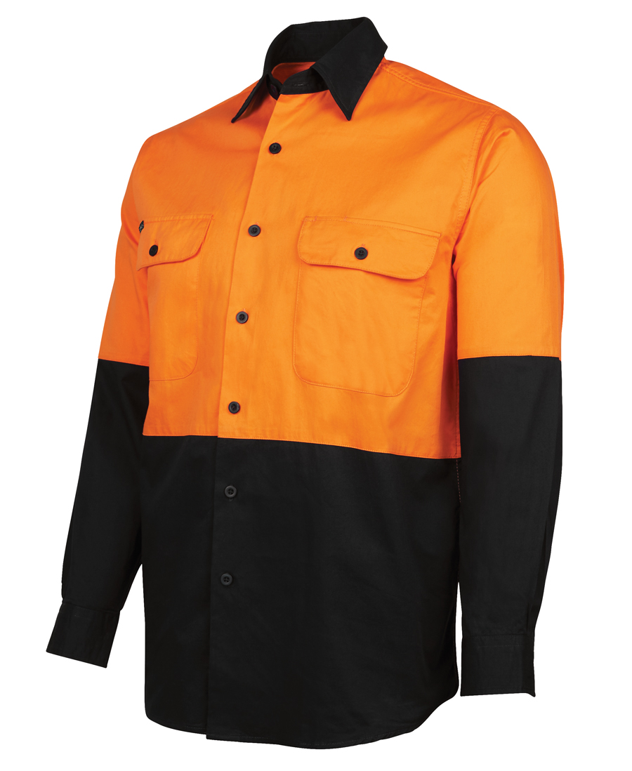 6HWSL_OB_02_638155971714871536 JB's Hi Vis L/S 150G Work Shirt