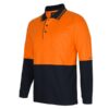 JBs-6CPHL JB's Hi Vis L/S Cotton Polo
