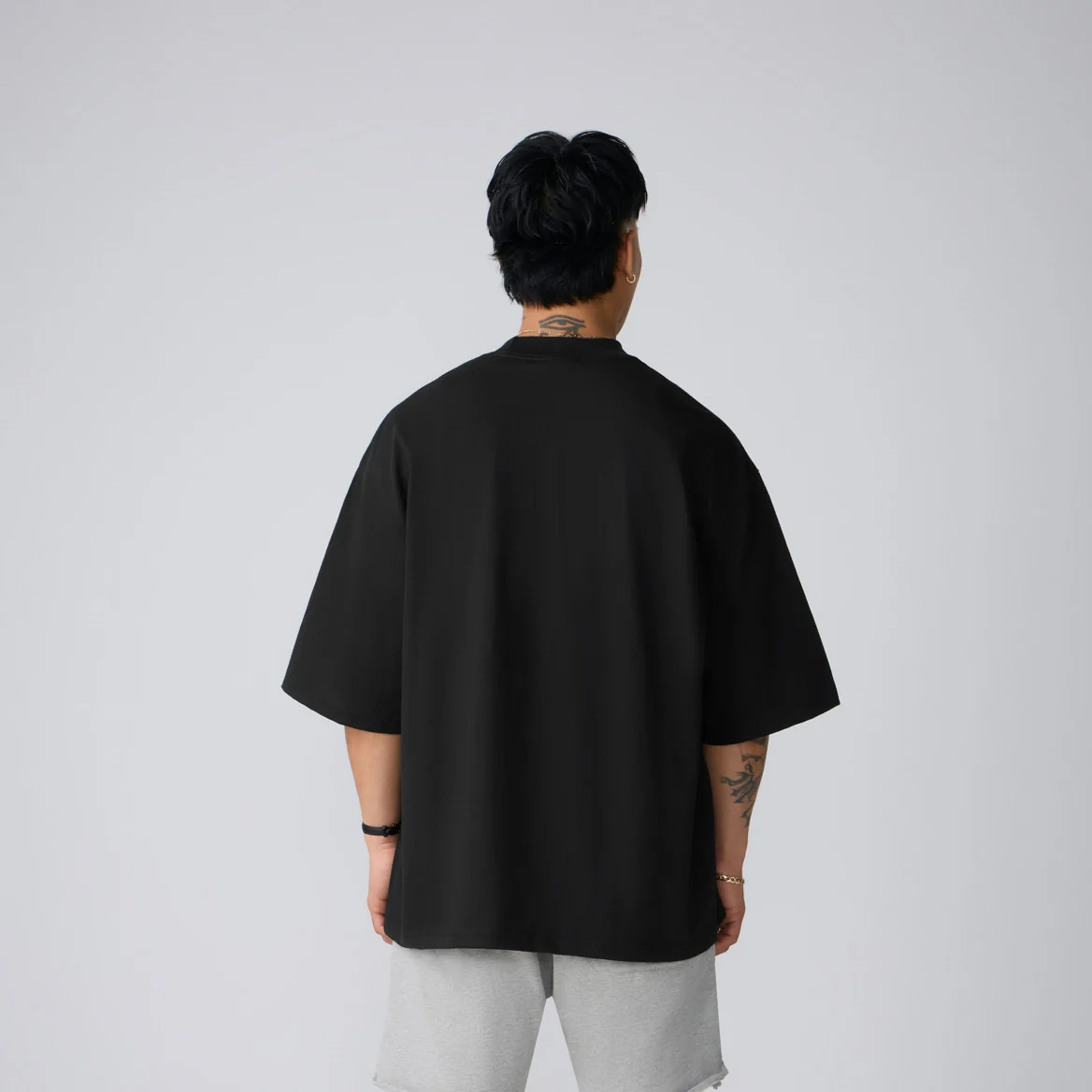 MaxHeavyeight_OS_Black_Back Shaka Wear Max Heavyweight Oversized T-Shirt