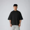 MaxHeavyeight_OS_Black_Front Shaka Wear Max Heavyweight Oversized T-Shirt