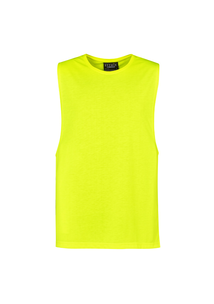 ZH297_bProduct_Yellow_01_mNDjA1t Mens Hi Vis Sleeveless Tee