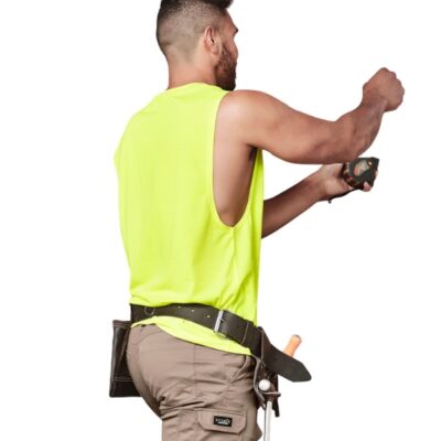 Syzmik Mens Hi Vis Sleeveless Tee