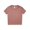 4061_WOS_MINI_TEE_HAZY_PINK__80120 Wo's Organic Mini Tee 4061