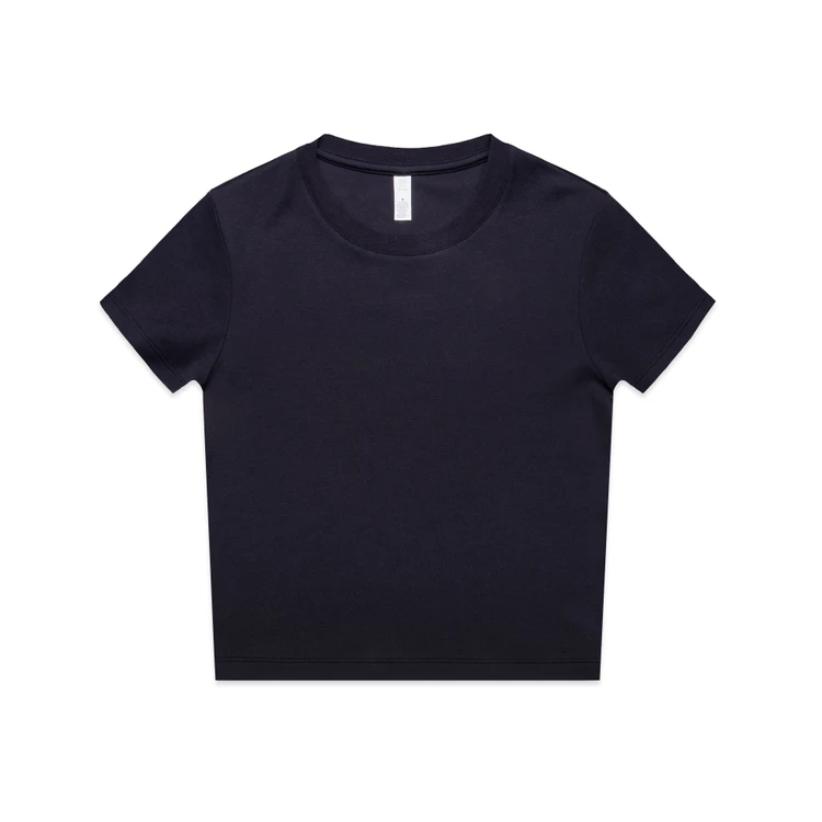 4061_WOS_MINI_TEE_INK_BLUE__33871 Wo's Organic Mini Tee 4061