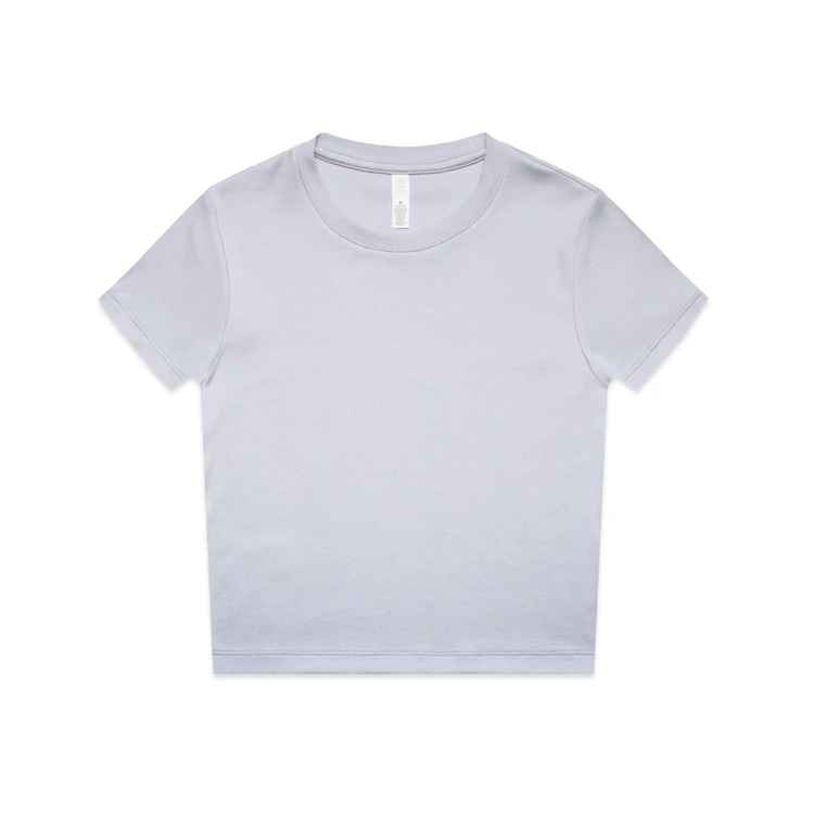 4061_WOS_MINI_TEE_POWDER__88652 Wo's Organic Mini Tee 4061