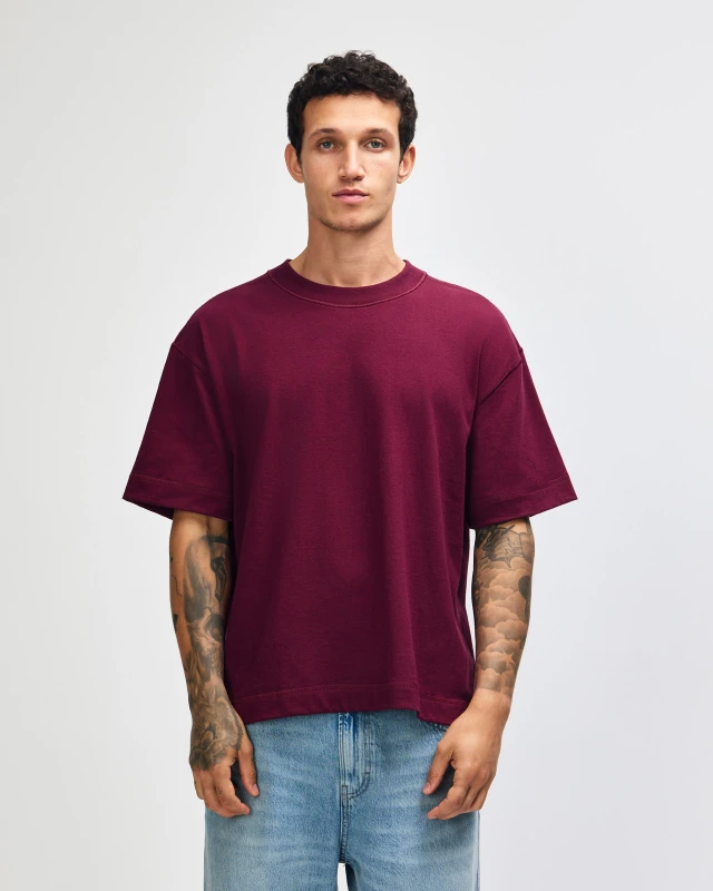 American Apparel® 13ML0 T-Shirt burgandy