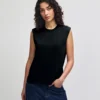 207GD_TrueBlack_05__64009 American Apparel® 207GD Muscle T-Shirt true black