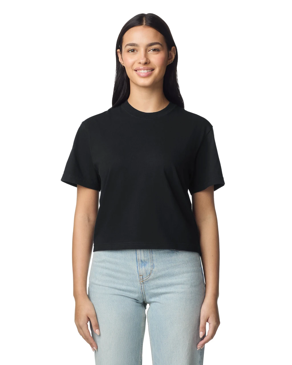 3023CL_426C_01R_C2026_SD_F_15418__77390 Comfort Colors® 3023CL Boxy Cropped T-Shirt black