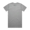 5070_CLASSIC_PLUS_TEE_GREY_MARLE__20960 Grey heather crew-neck T-shirt laid flat on a white background, no design visible.