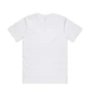 5079_CLASSIC_MINUS_TEE_WHITE__61777 Plain white short-sleeve T-shirt laid flat on a white background, front view