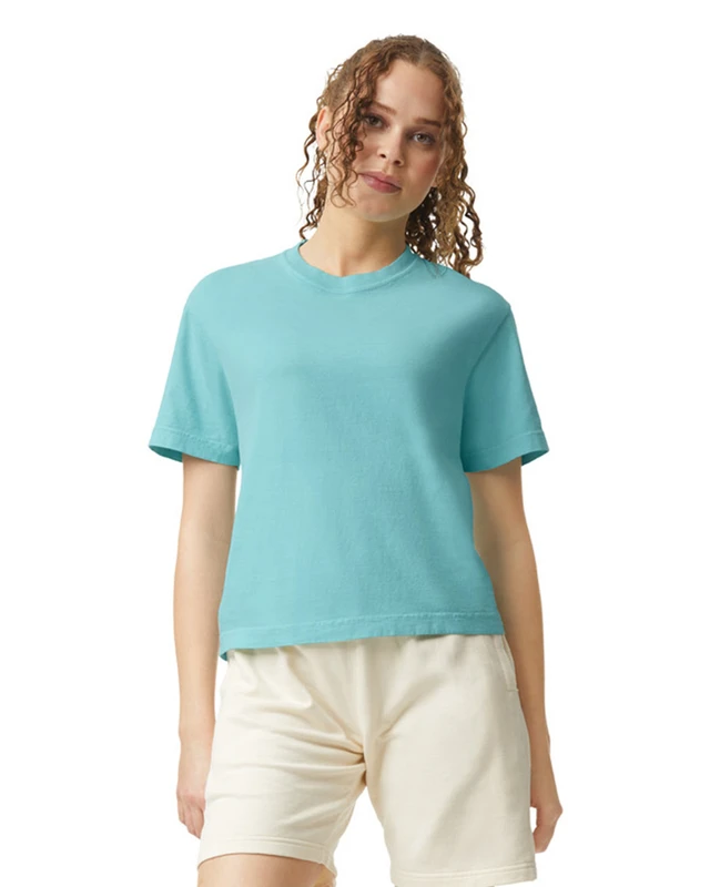 9558_source_1746036305 Comfort Colors® 3023CL Boxy Cropped T-Shirt chalky mint