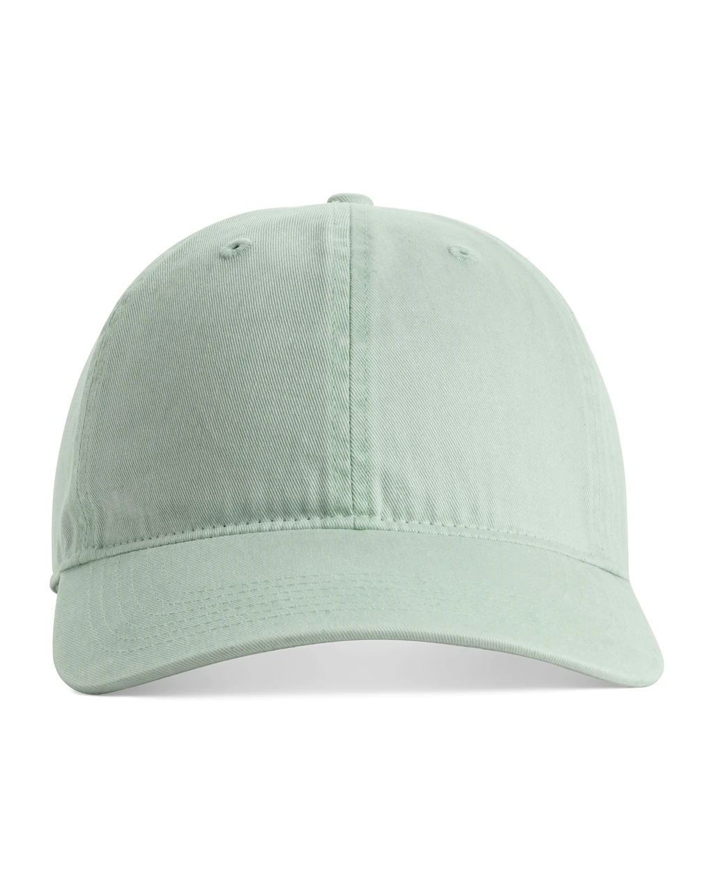 CCSC0_Bay_02__02073 Mint green baseball cap facing forward with a curved brim.