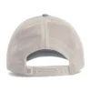 CCST0_Granite_03__38664 Beige mesh baseball cap viewed from the back, showing an adjustable plastic strap