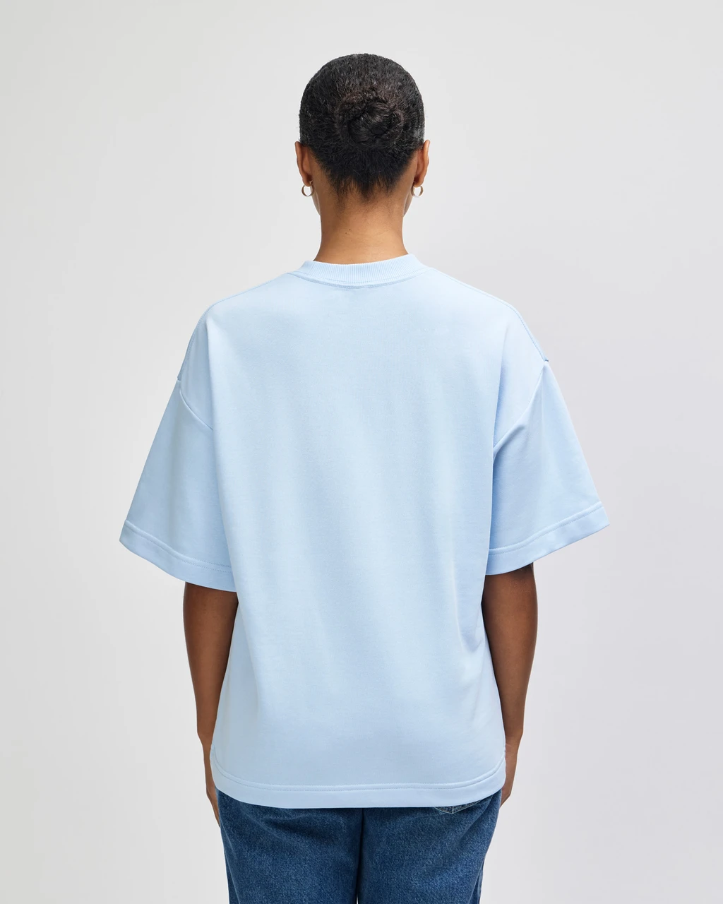 American Apparel® FTEX00 Top powder blue back