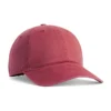 ccsc0-crimson Pink six-panel baseball cap with a curved brim, shown against a white background.”,