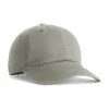 ccsc0-sandstone Grey baseball cap facing left against a white background, showing a curved brim and six panels